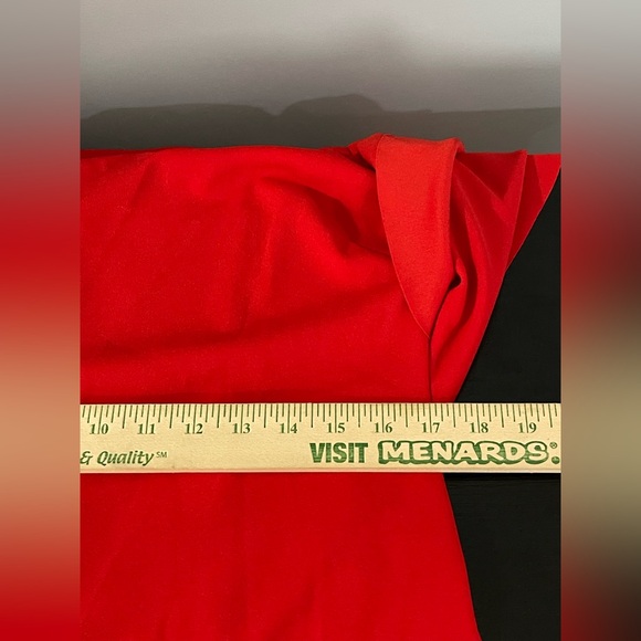 Ralph Lauren Vibrant Red Ruffle Mini Dress - Picture 13 of 13